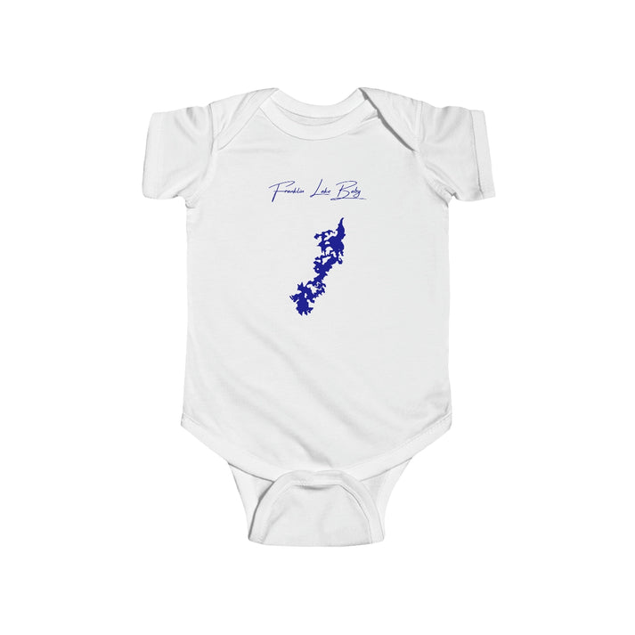 Nevada  Franklin  Lake  Onesie  front  position  view  from  front  white.webp