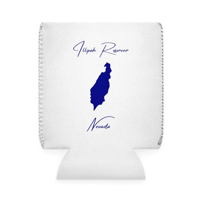 Nevada  Illipah  Reservoir  Can  Koozie  front  position  view  from  front-1  white.webp