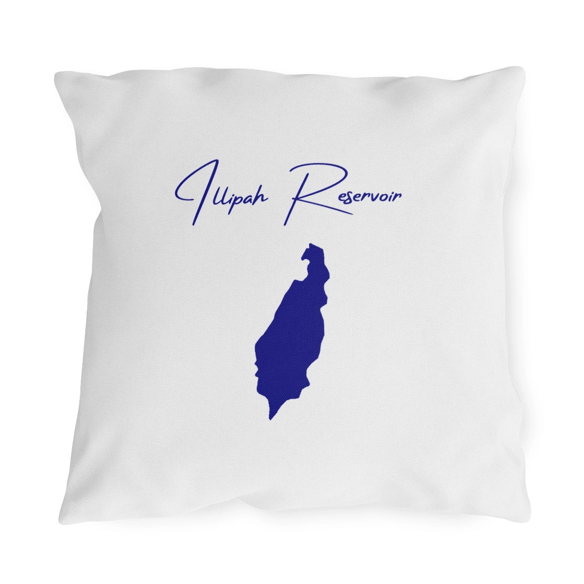 Nevada  Illipah  Reservoir  Outdoor  Pillow  front  position  view  from  front  18  x  18.webp