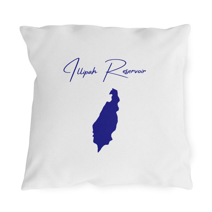 Nevada  Illipah  Reservoir  Outdoor  Pillow  front  position  view  from  front  18  x  18.webp