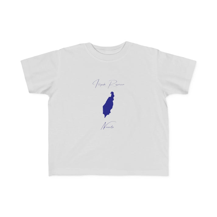 Nevada  Illipah  Reservoir  Toddler  T-shirt  front  position  view  from  front  silver.webp
