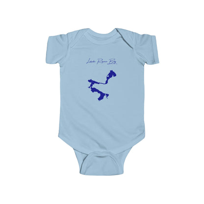Nevada  Lahontan  Reservoir  Onesie  front  position  view  from  front  light  blue.webp