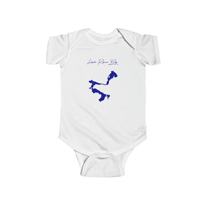 Nevada  Lahontan  Reservoir  Onesie  front  position  view  from  front  white.webp