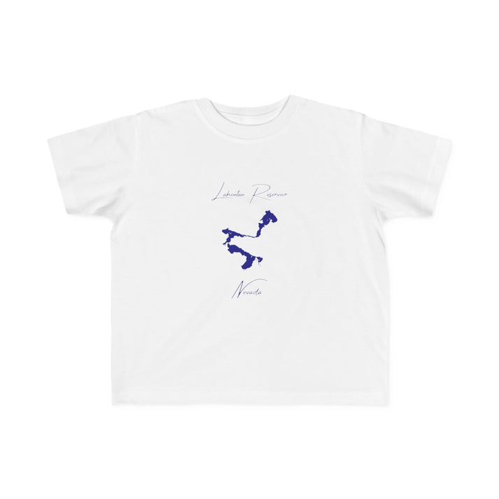 Nevada  Lahontan  Reservoir  Toddler  T-shirt  front  position  view  from  front  white.webp
