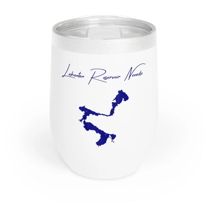 Nevada  Lahontan  Reservoir  Wine  Tumbler  front  position  view  from  front  white.webp