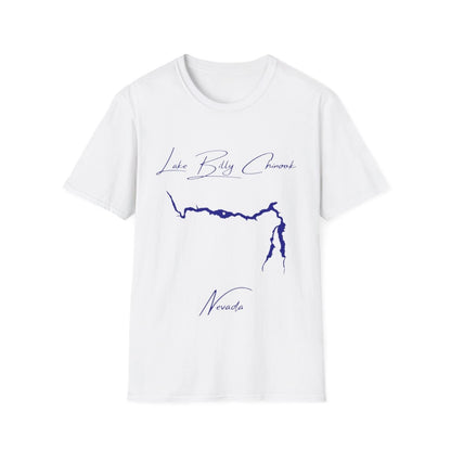 Nevada  Lake  Billy  Chinook  T-shirt  front  position  view  from  front  white.webp