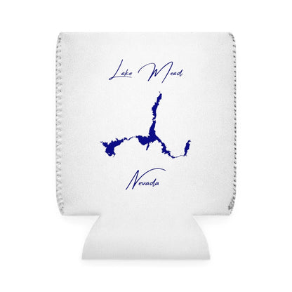 Nevada  Lake  Mead  Can  Koozie  front  position  view  from  front-1  white.webp
