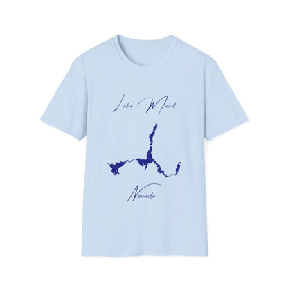Nevada  Lake  Mead  T-shirt  front  position  view  from  front  light  blue.webp