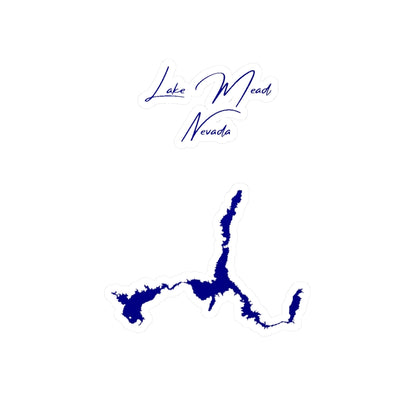Nevada  Lake  Mead  Vinyl  Decal  other  position  view  from  front  4  x  6.webp
