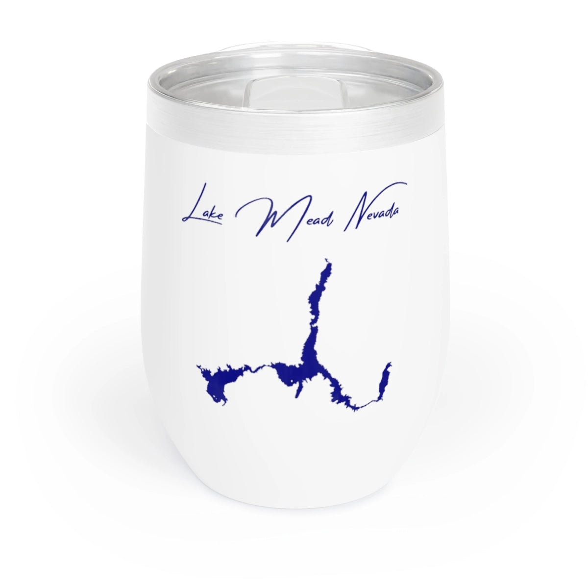 Nevada  Lake  Mead  Wine  Tumbler  front  position  view  from  front  white.webp