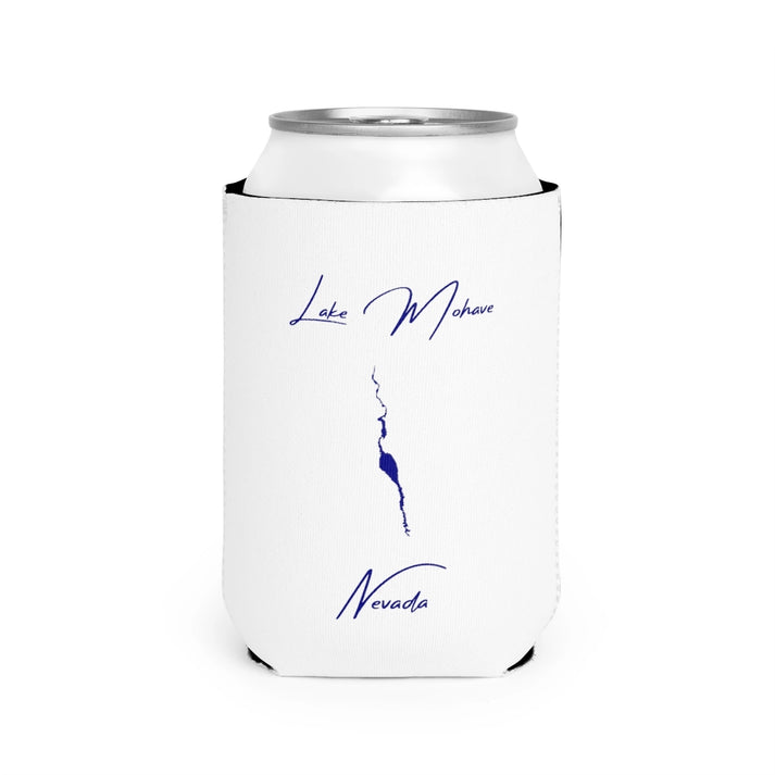 Nevada  Lake  Mohave  Can  Koozie  front  position  view  from  front-2  white.webp