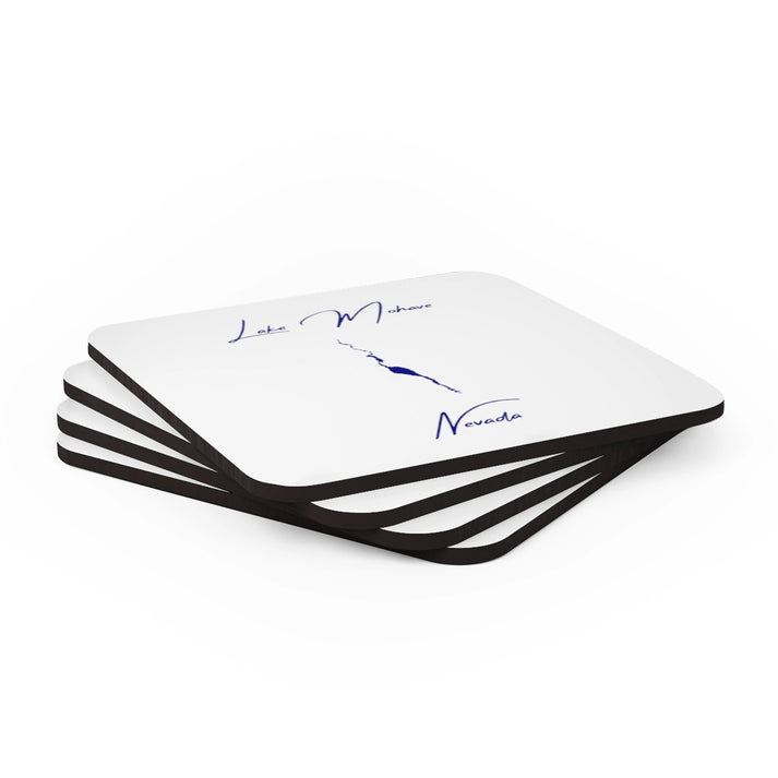 Nevada  Lake  Mohave  Coaster  Set  front  position  view  from  stacked  3.75  x  3.75.webp