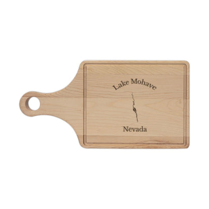 Nevada  Lake  Mohave  Engraved  Cutting  Board  front  position  view  from  front  maple.webp