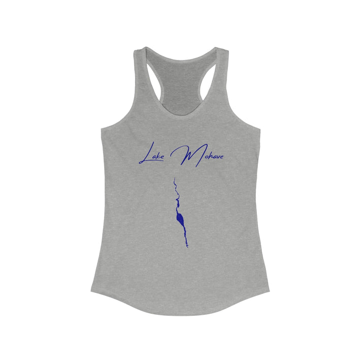Nevada  Lake  Mohave  Racerback-Tank  front  position  view  from  front  heather  grey.webp