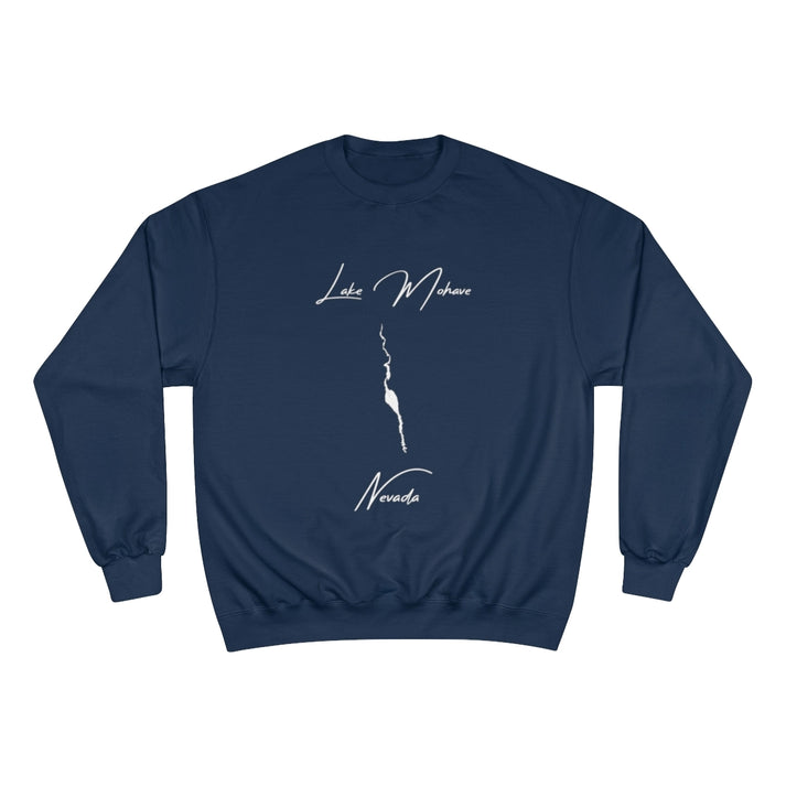 Nevada  Lake  Mohave  Sweatshirt  front  position  view  from  front  navy.webp
