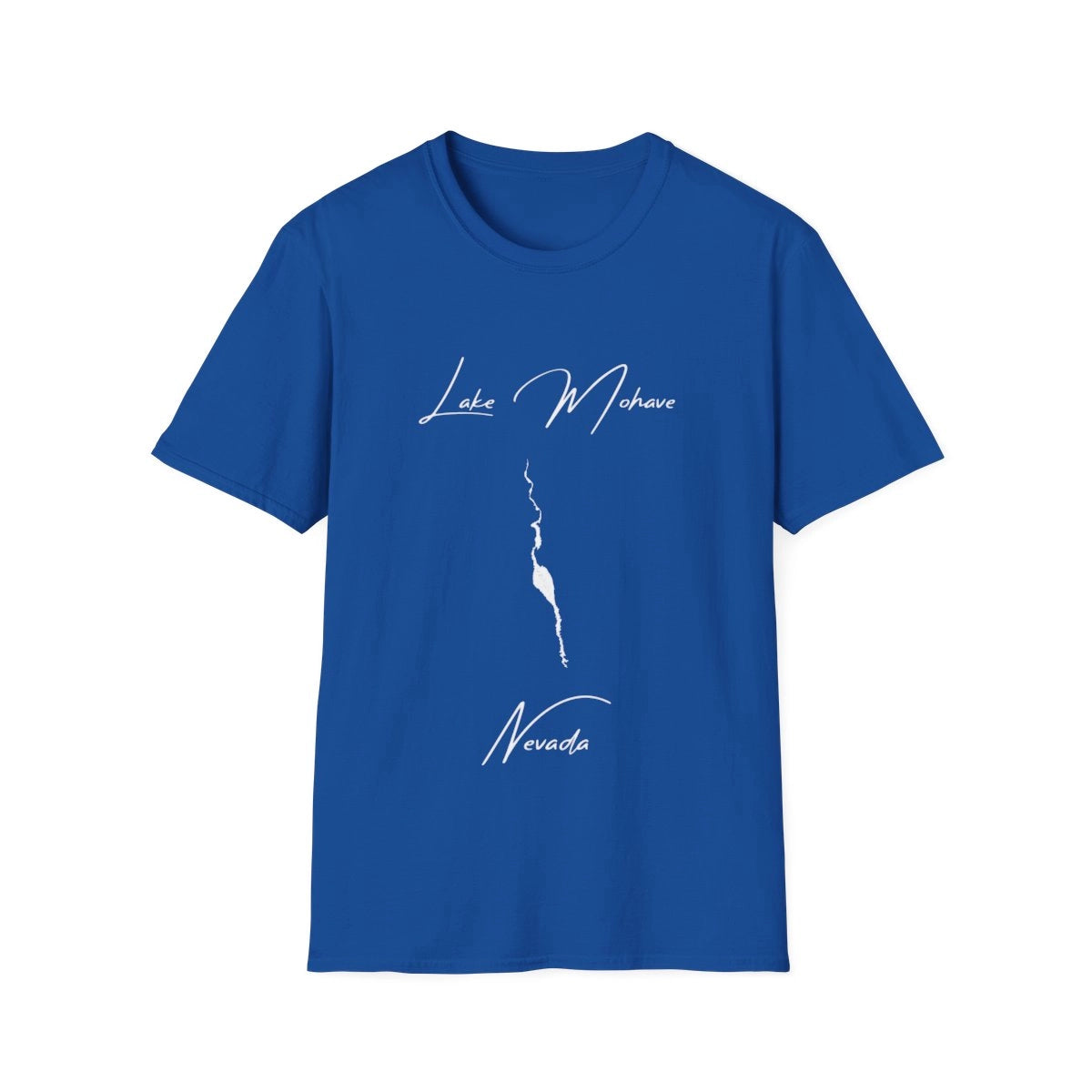 Nevada  Lake  Mohave  T-shirt  front  position  view  from  front  royal.webp