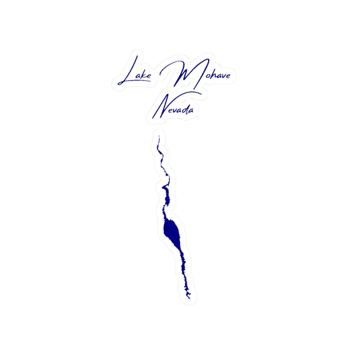 Nevada  Lake  Mohave  Vinyl  Decal  other  position  view  from  front  4  x  6.webp