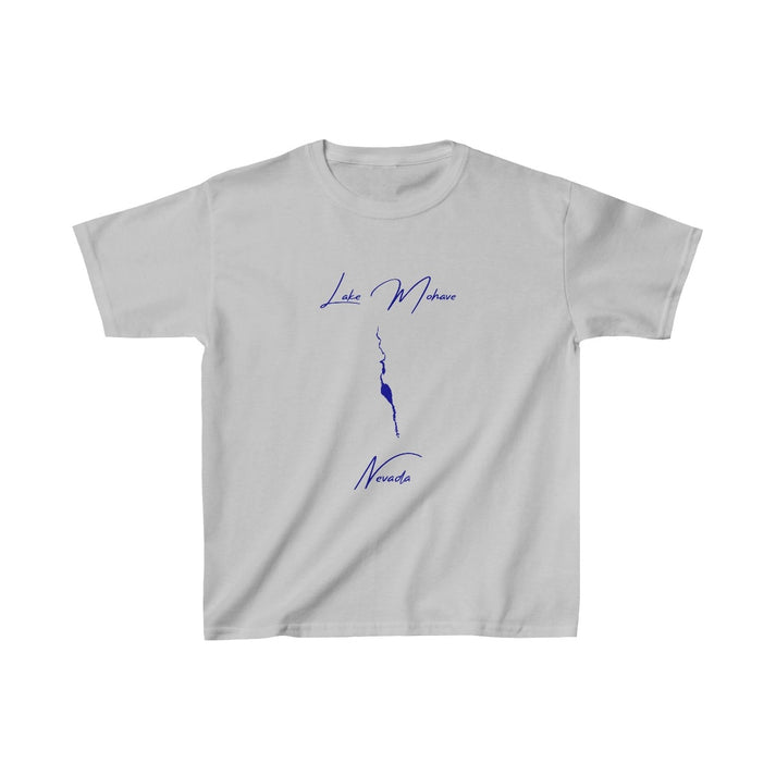 Nevada  Lake  Mohave  Youth  T-shirt  front  position  view  from  front  sport  grey.webp