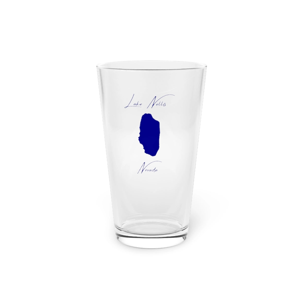 Nevada  Lake  Nellis  16oz  Pint  Glass  front  position  view  from  front  16oz.webp