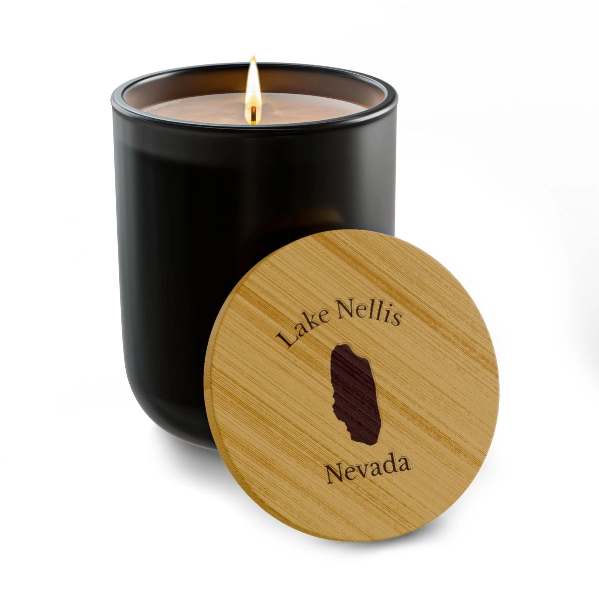 Nevada  Lake  Nellis  Engraved  Candle  other  position  view  from  front  true  noir  (matte).webp