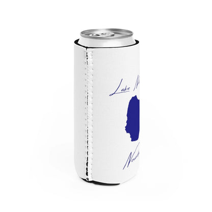 Nevada  Lake  Nellis  Slim  Can  Koozie  all  position  view  from  right  white.webp