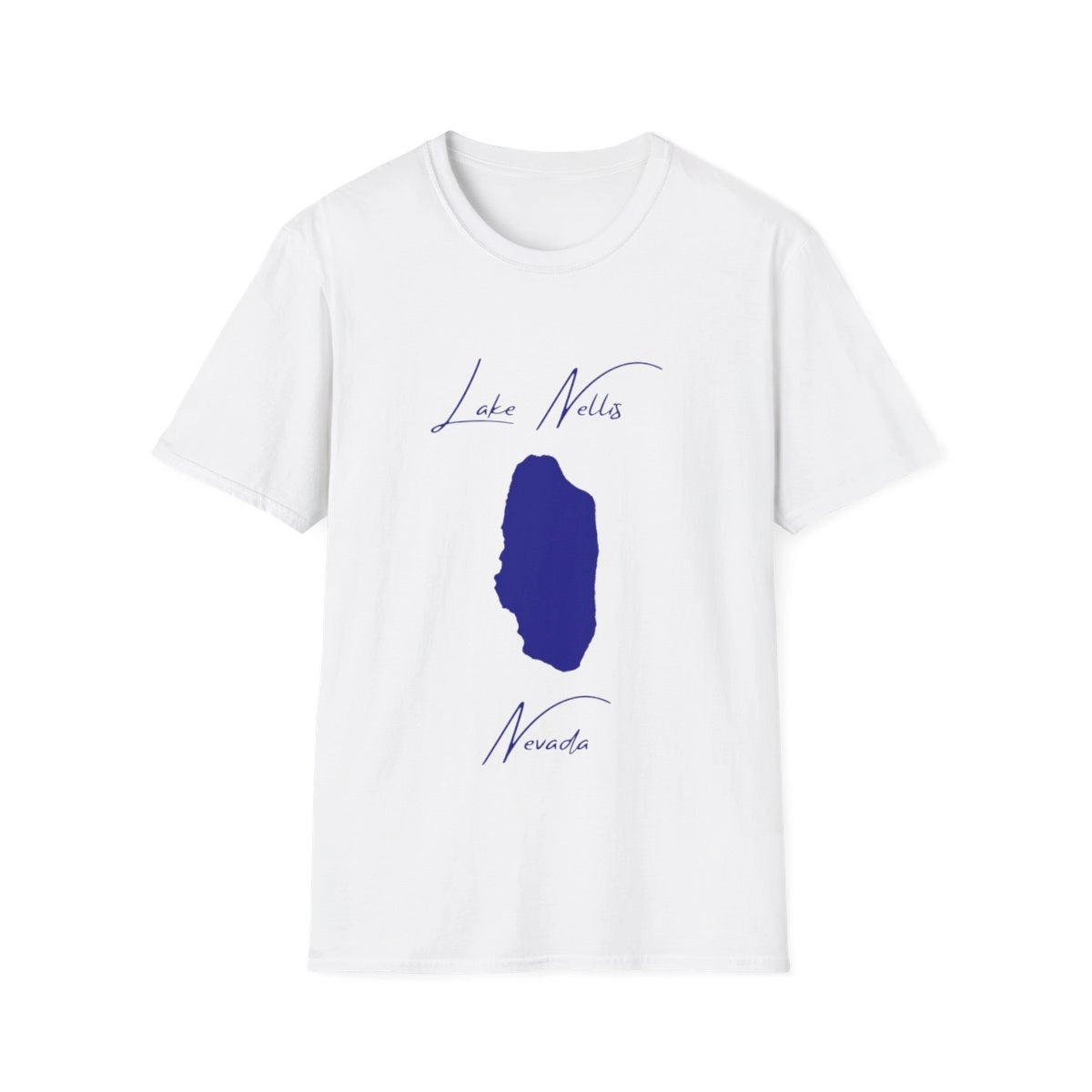 Nevada  Lake  Nellis  T-shirt  front  position  view  from  front  white.webp