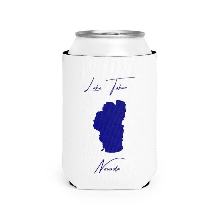 Nevada  Lake  Tahoe  Can  Koozie  front  position  view  from  front-2  white.webp