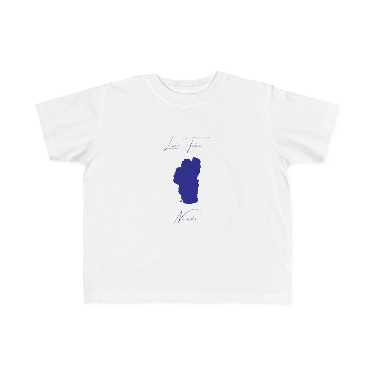 Nevada  Lake  Tahoe  Toddler  T-shirt  front  position  view  from  front  white.webp