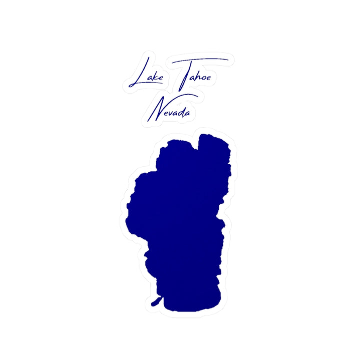 Nevada  Lake  Tahoe  Vinyl  Decal  other  position  view  from  front  4  x  6.webp