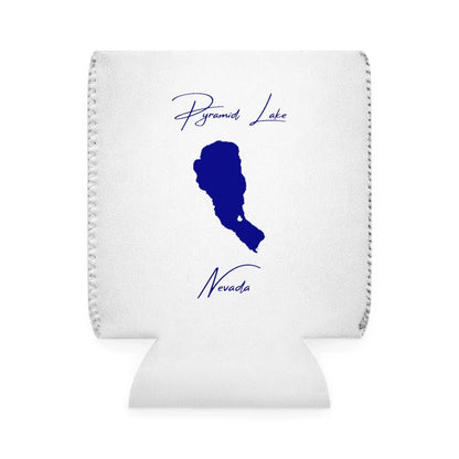 Nevada  Pyramid  Lake  Can  Koozie  front  position  view  from  front-1  white.webp