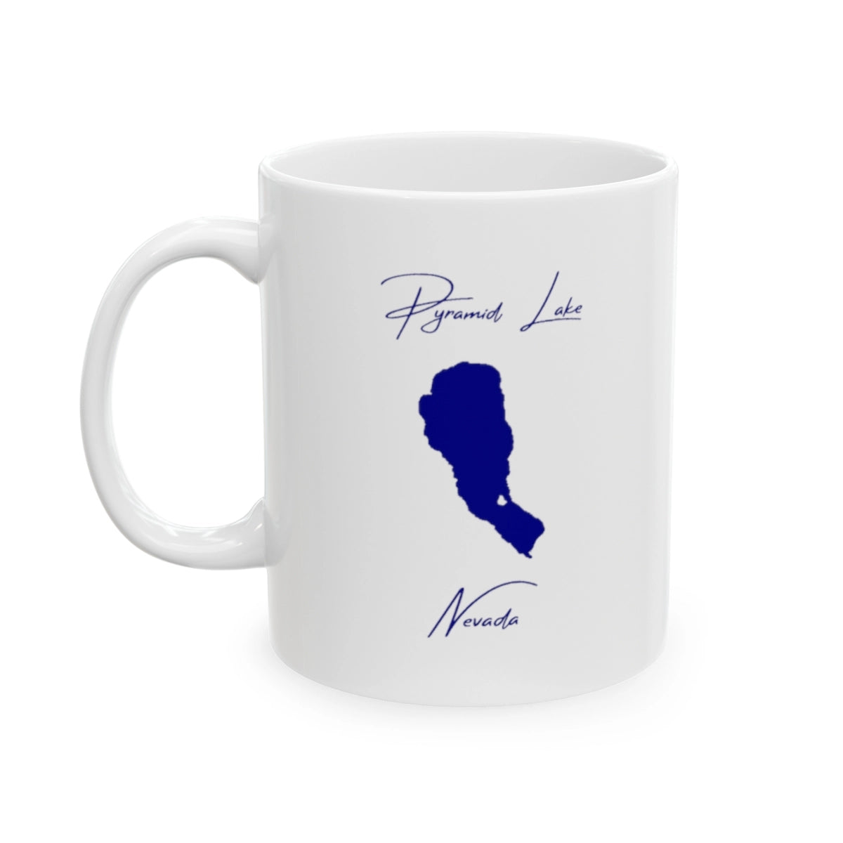 Nevada  Pyramid  Lake  Ceramic  Mug  other  position  view  from  left  11oz.webp