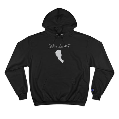 Nevada  Pyramid  Lake  Hoodie  front  position  view  from  front  black.webp