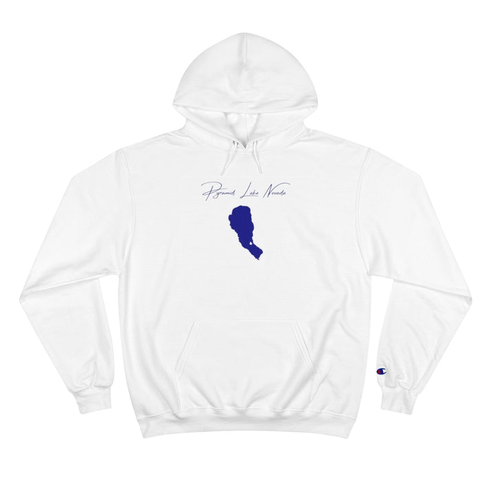 Nevada  Pyramid  Lake  Hoodie  front  position  view  from  front  white.webp
