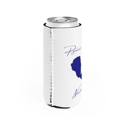 Nevada  Pyramid  Lake  Slim  Can  Koozie  all  position  view  from  right  white.webp
