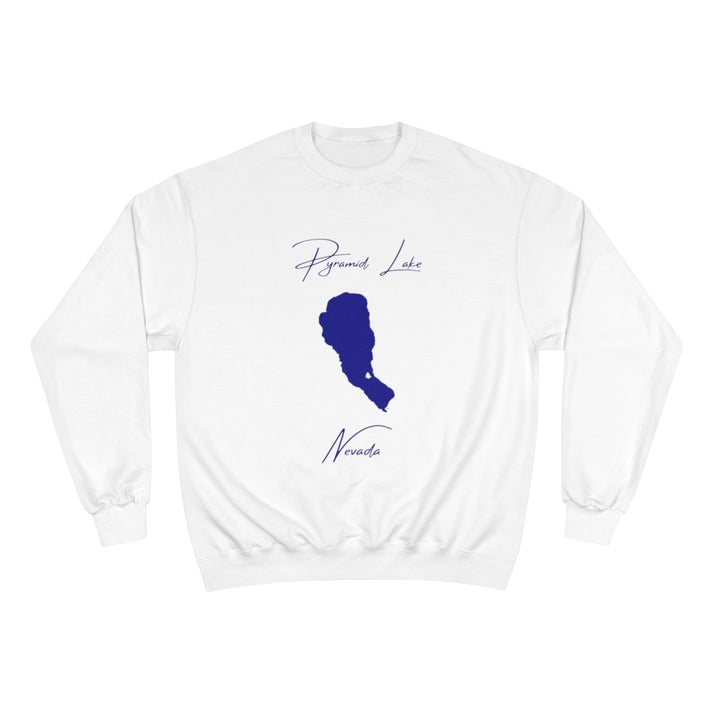 Nevada  Pyramid  Lake  Sweatshirt  front  position  view  from  front  white.webp