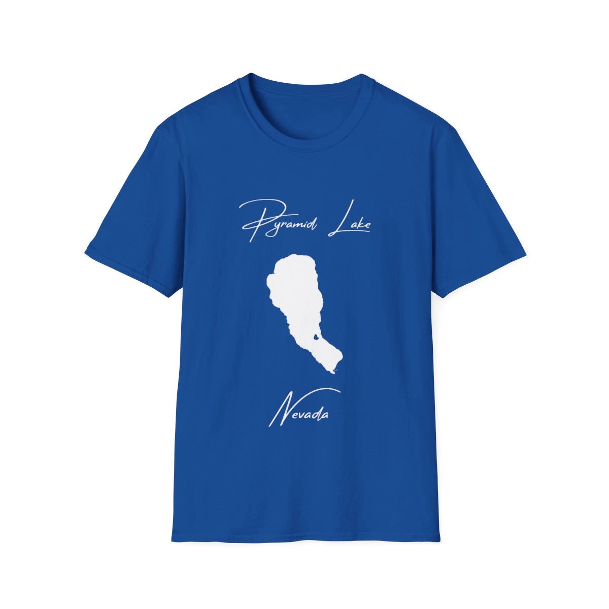 Nevada  Pyramid  Lake  T-shirt  front  position  view  from  front  royal.webp
