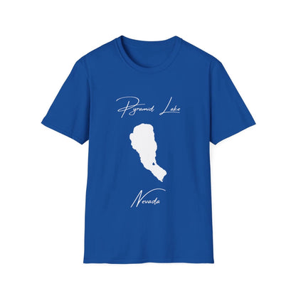 Nevada  Pyramid  Lake  T-shirt  front  position  view  from  front  royal.webp
