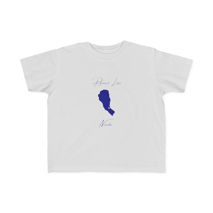 Nevada  Pyramid  Lake  Toddler  T-shirt  front  position  view  from  front  silver.webp