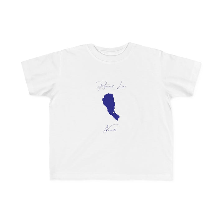 Nevada  Pyramid  Lake  Toddler  T-shirt  front  position  view  from  front  white.webp