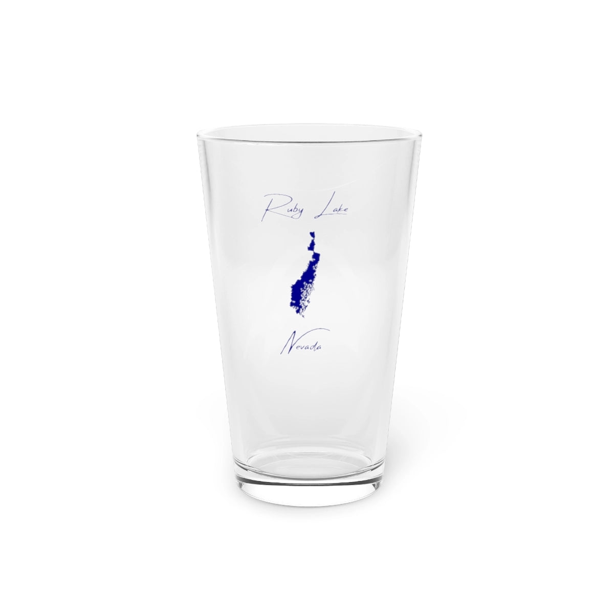 Nevada  Ruby  Lake  16oz  Pint  Glass  front  position  view  from  front  16oz.webp