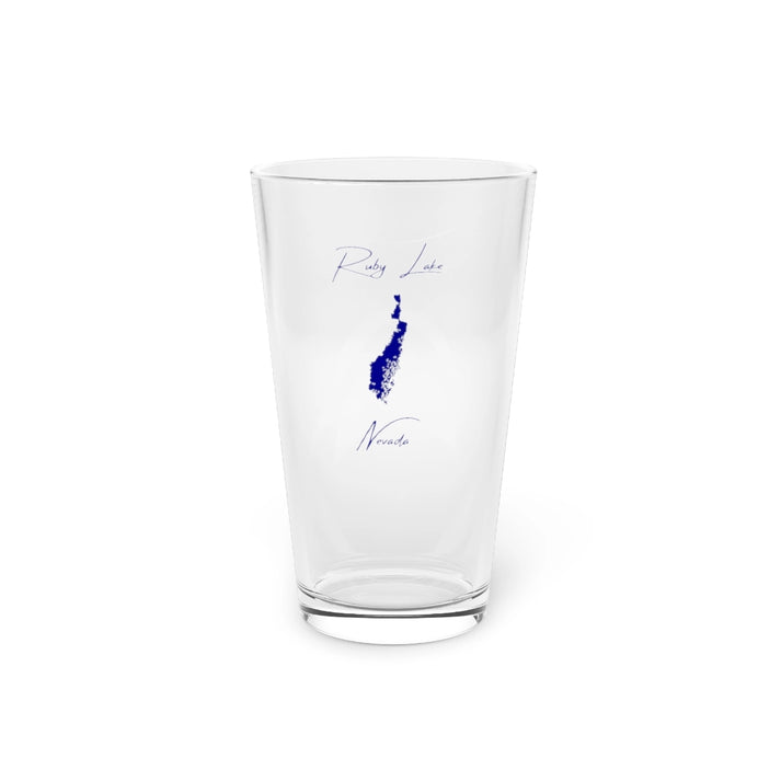Nevada  Ruby  Lake  16oz  Pint  Glass  front  position  view  from  front  16oz.webp