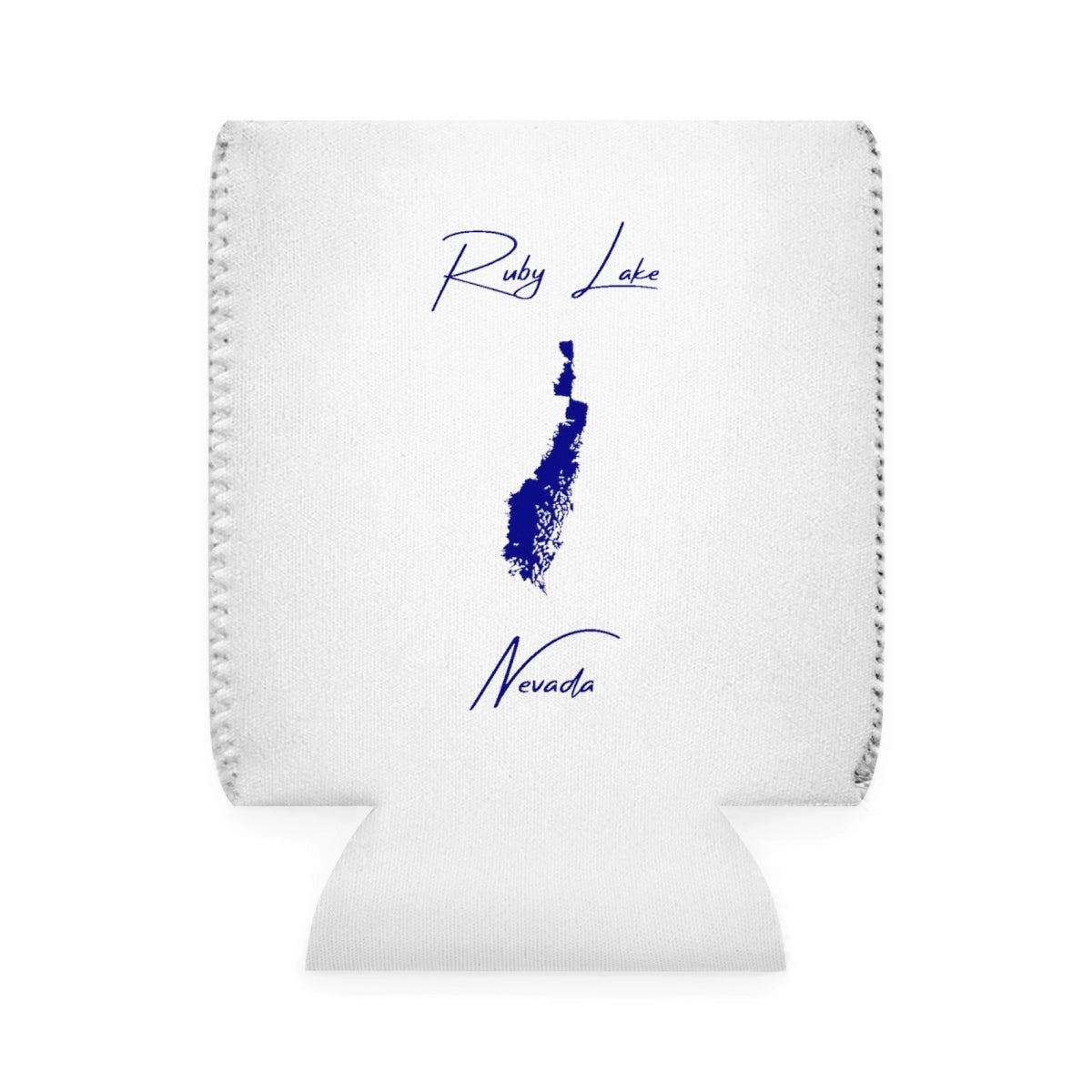 Nevada  Ruby  Lake  Can  Koozie  front  position  view  from  front-1  white.webp