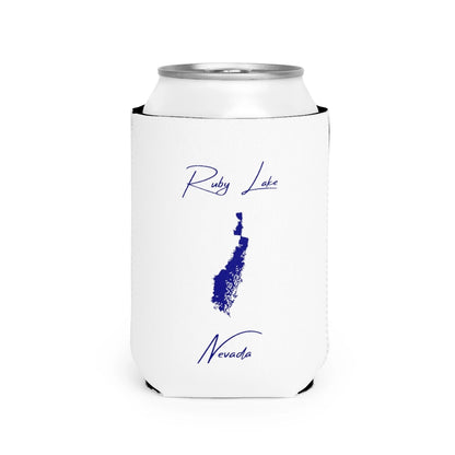 Nevada  Ruby  Lake  Can  Koozie  front  position  view  from  front-2  white.webp