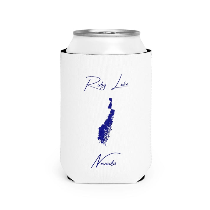 Nevada  Ruby  Lake  Can  Koozie  front  position  view  from  front-2  white.webp