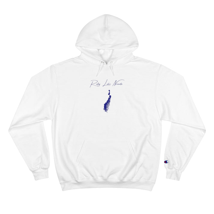 Nevada  Ruby  Lake  Hoodie  front  position  view  from  front  white.webp