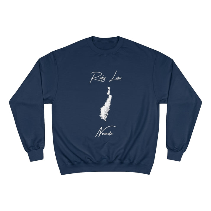 Nevada  Ruby  Lake  Sweatshirt  front  position  view  from  front  navy.webp