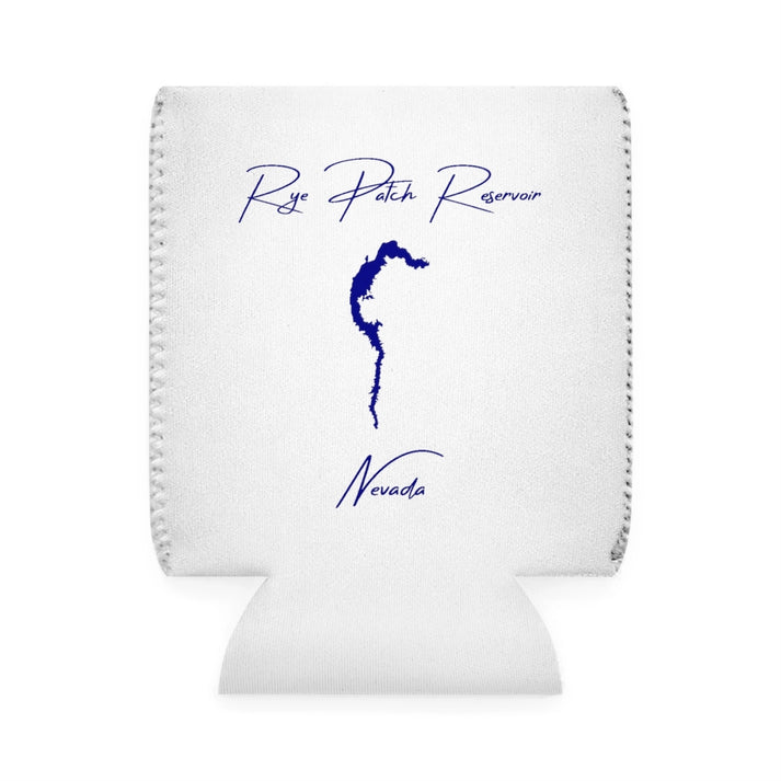 Nevada  Rye  Patch  Reservoir  Can  Koozie  front  position  view  from  front-1  white.webp