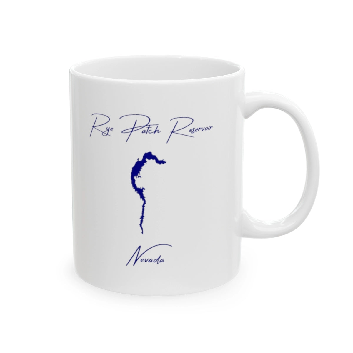 Nevada  Rye  Patch  Reservoir  Ceramic  Mug  other  position  view  from  right  11oz.webp