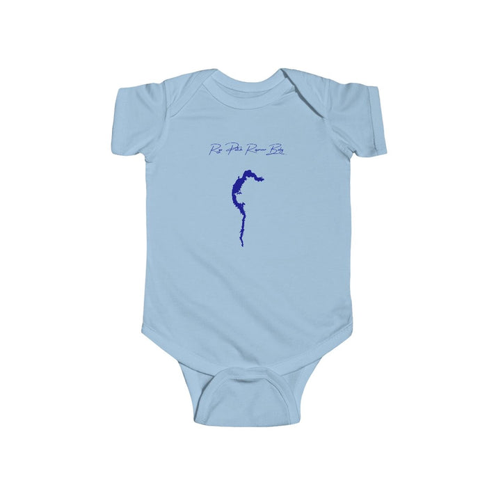 Nevada  Rye  Patch  Reservoir  Onesie  front  position  view  from  front  light  blue.webp