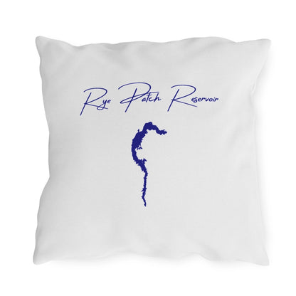 Nevada  Rye  Patch  Reservoir  Outdoor  Pillow  back  position  view  from  back  18  x  18.webp